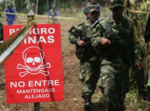 El desminado será en 86 municipios