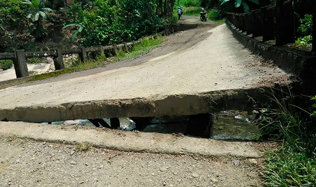 Corregimiento de Nariño incomunicado