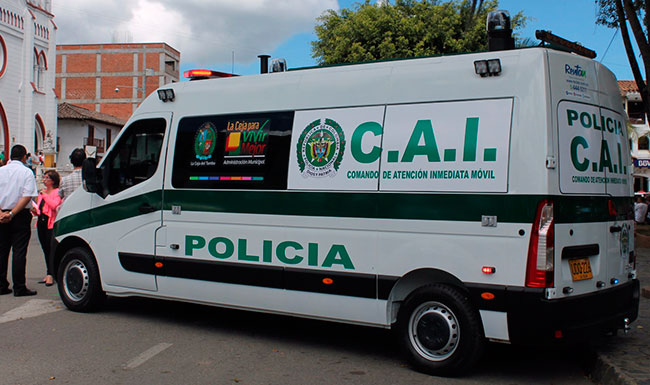 Desde hoy La Ceja cuenta con CAI móvil