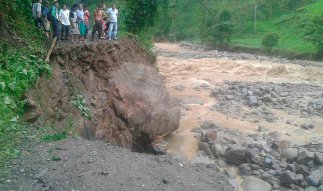 En el corregimiento Puerto Venus se puede presentar una tragedia