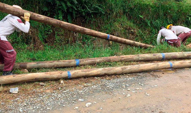 Veredas de La Unión tendrán iluminación led