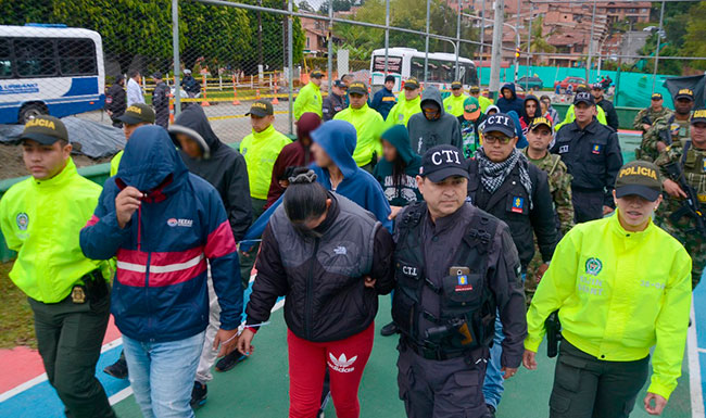 En Rionegro cayeron 20 de “La Oficina de Oriente”