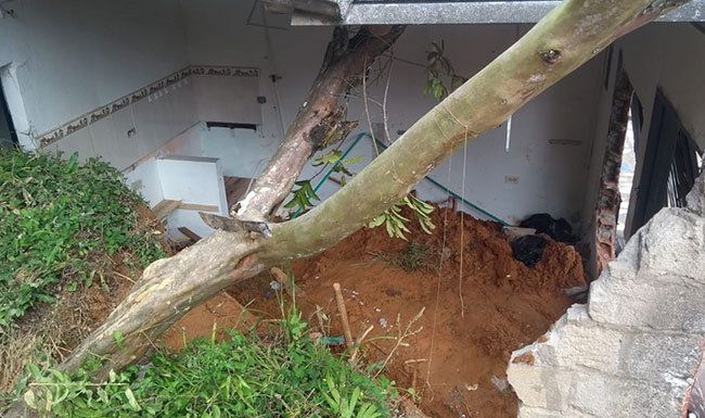 94 familias son las damnificadas en San Rafael