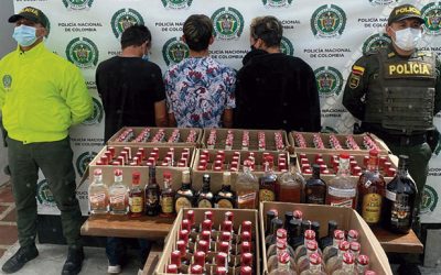 Banda dedicada a comercializar licor adulterado cayó en El Carmen de Viboral