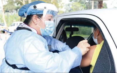 En vehículo puede ir a vacunarse contra el Covid_19 a Rionegro