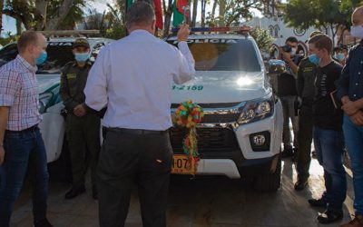 Vehículo nuevo para la seguridad de los cejeños