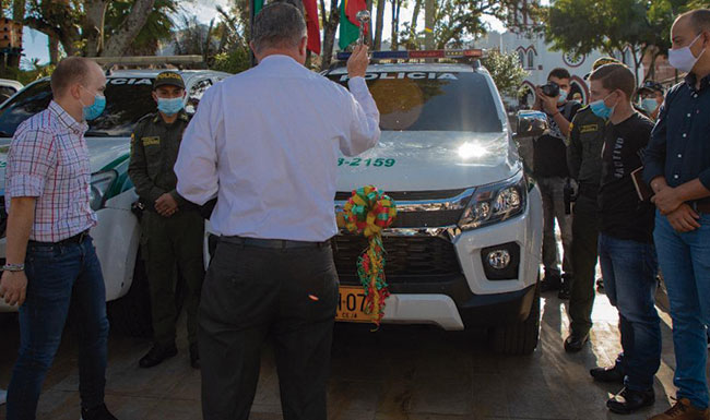 Vehículo nuevo para la seguridad de los cejeños