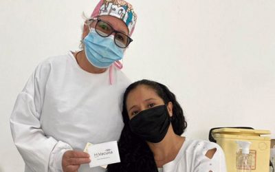 Ya están vacunado a los mayores de 35 años en La Ceja