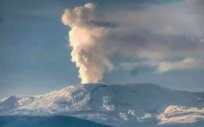 Erupción del Nevado del Ruiz afectaría a los municipios de la zona Páramo