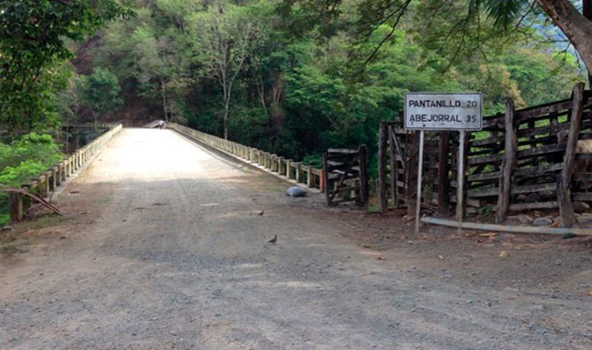 Vía Abejorral – Pantanillo estará cerrada 6 meses