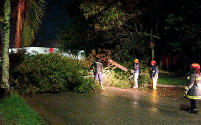 Fuertes lluvias generaron inundaciones en el municipio de La Ceja