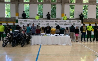 “Los Moradores”, fueron capturados por hurtos en el Oriente