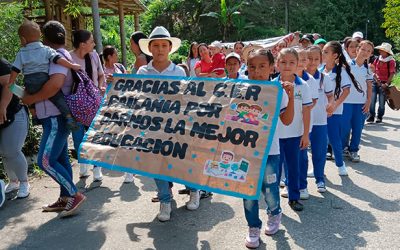 Centro Educativo Rural Pailania está de celebración
