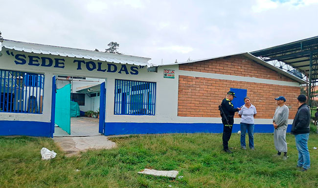 Robaron alimentos y herramientas en Centro Educativo de Guarne