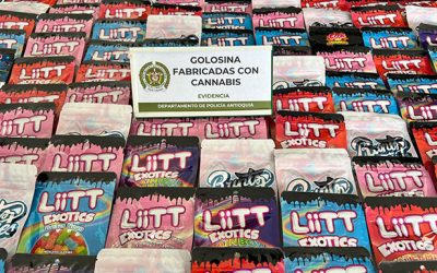 300 dosis de gomitas con cannabis fueron incautas en Alto Bonito
