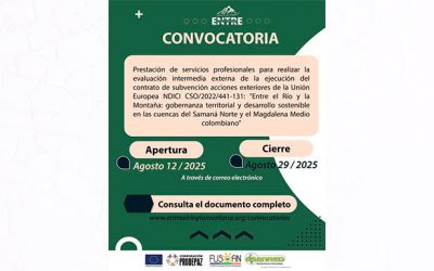 Convocatoria del proyecto Entre El Río y La Montaña